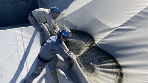 【石川県小松市内 某企業様】 テント倉庫修理工事